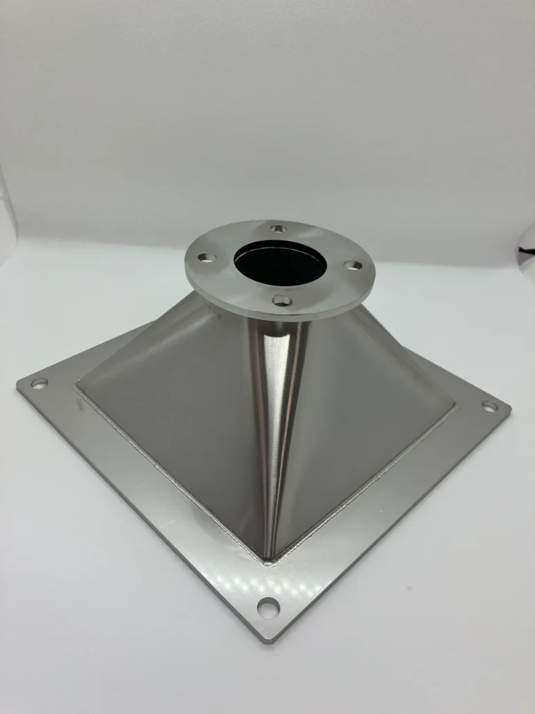 角丸ダクト製品サンプル　アダプター
